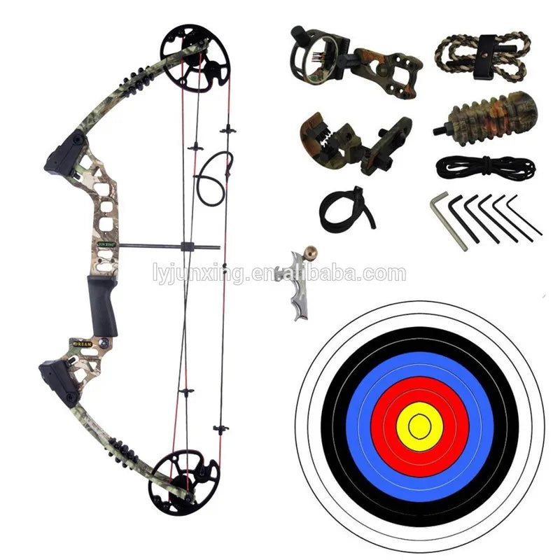 M120 Archery Compound Bow For Hunting with Arrow and Accessory