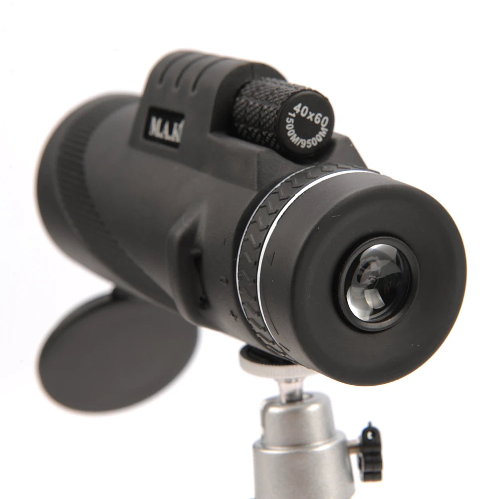 40x60 Monocular Binoculars Zoom Great Handheld Telescope lll Night Vision Military HD Professional for Hunting