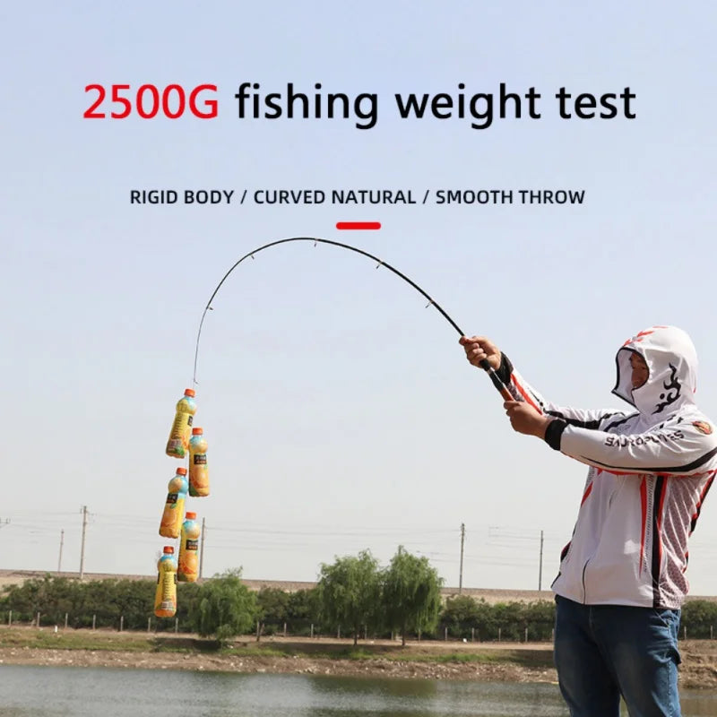 1PC Strong Telescopic Fishing Rod Portable Durable Good Elasticity Beautiful Design Fishing Rod