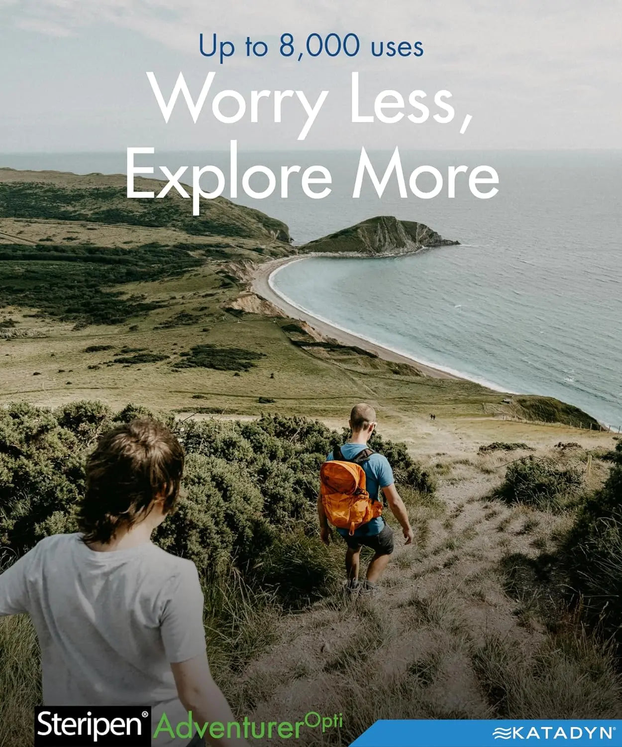 Adventurer Personal Water Purifier for Camping, Backpacking, Emergency Preparedness