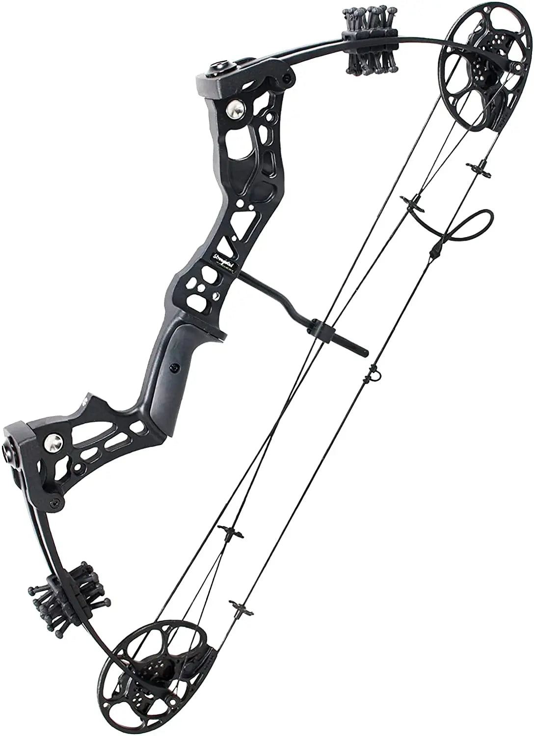 15-45lbs Compound Bow 18.25"-29" Let-Off 75% Archery Hunting Equipment Max Speed 290fps Right Hand