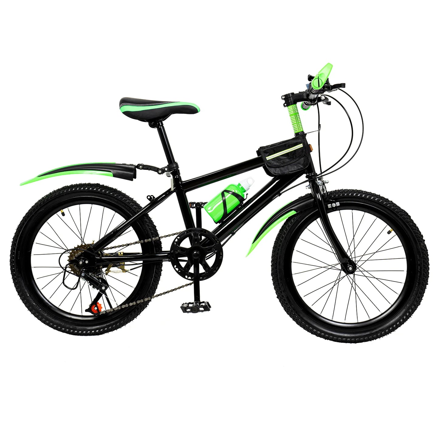 20 In Mountain Bike 7 Speed Mountain Bike Downhill Mountain Bicycle for Men/Women