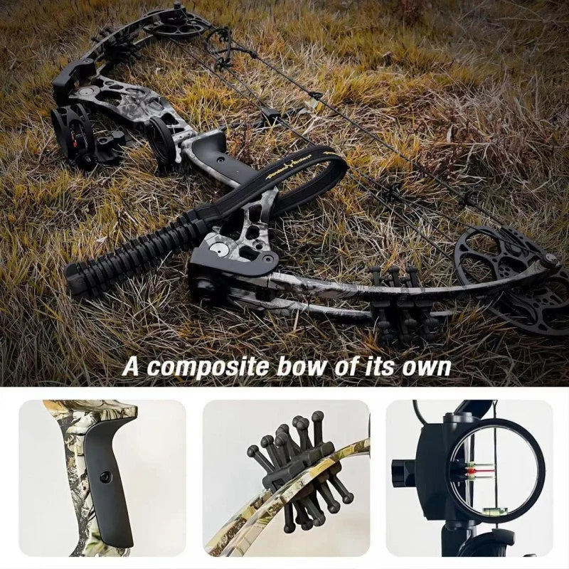 Compound Bow Set 15-45lbs for Pull Beginner and Teens Right Handed Adjustable 18"-29"