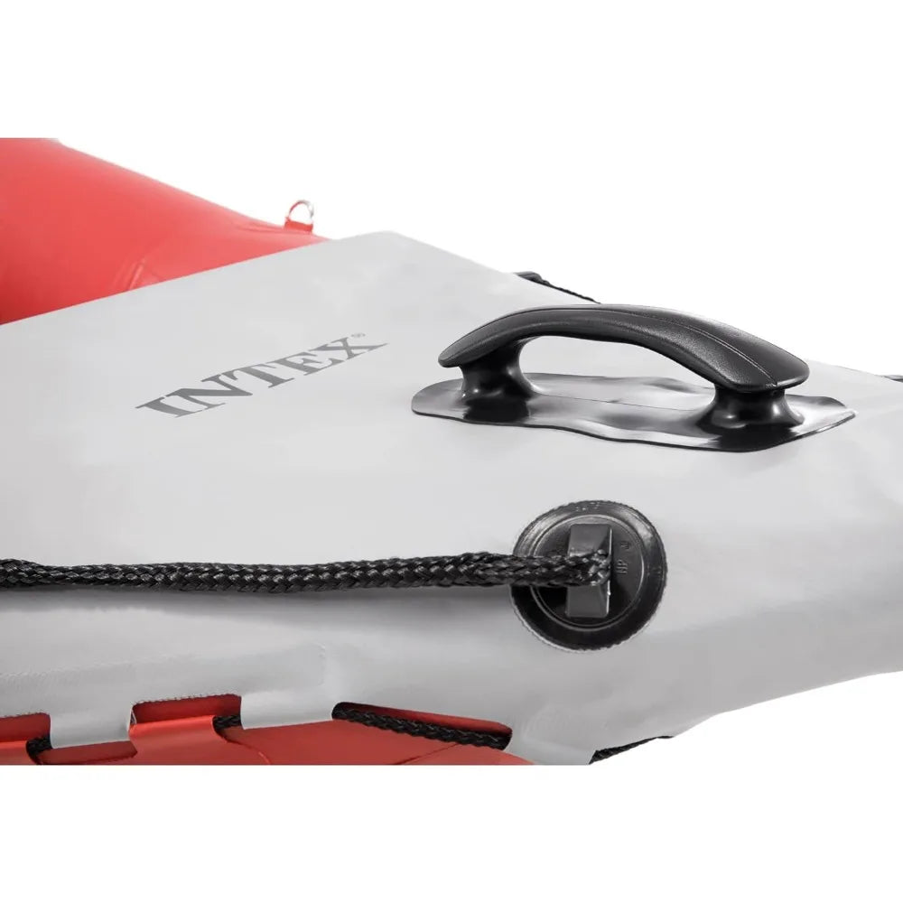 68303EP Excursion Pro K1 Inflatable Kayak Set: Includes Deluxe 86in Kayak Paddles and High-Output Pump