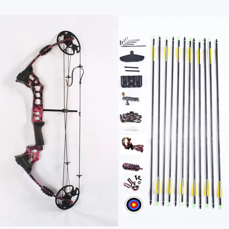 M120 Archery Compound Bow For Hunting with Arrow and Accessory