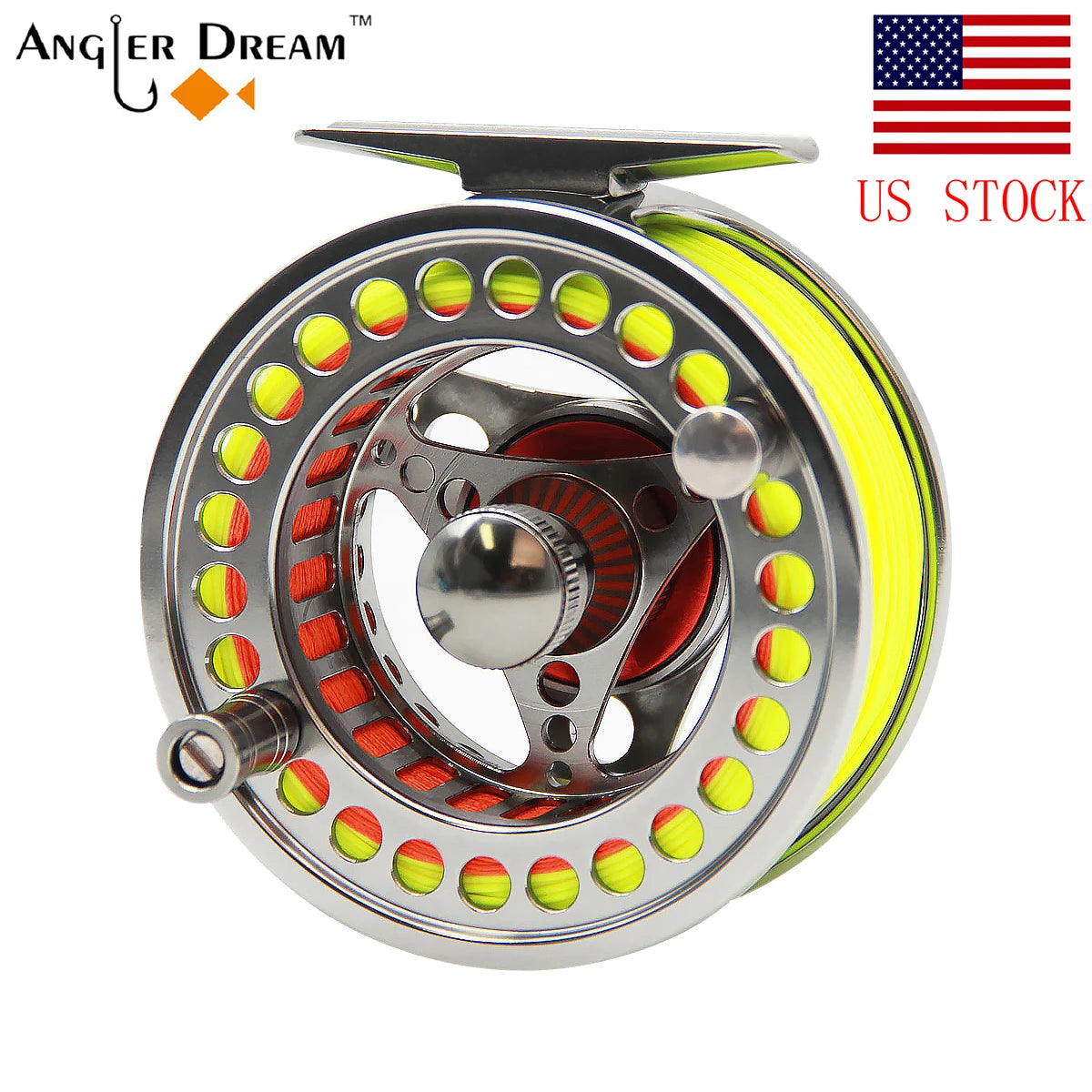 Fly Reel CNC and Fly Fishing Line Combo-Ship From US - CNC Fishing Reel & Fly Fishing Line