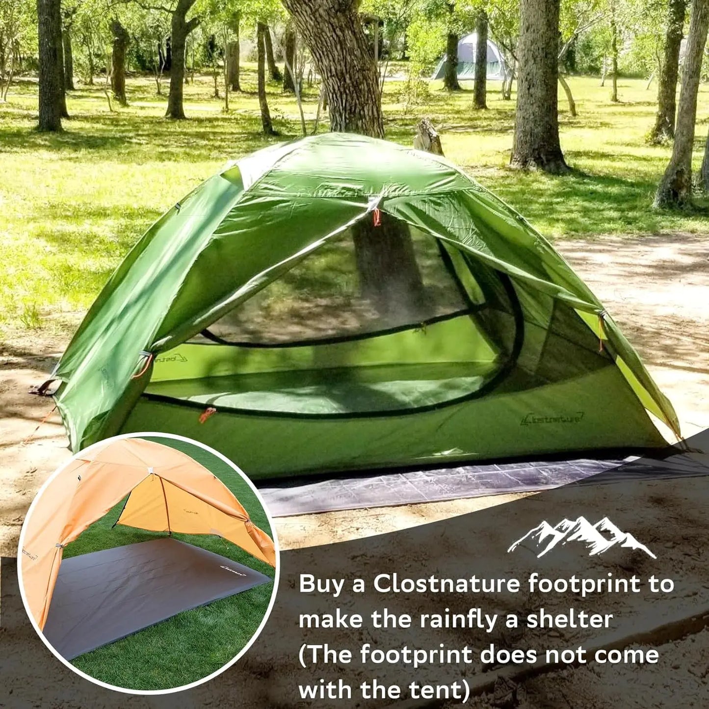 Crux Lightweight Tent for Backpacking Ultralight Backpacking Tent Waterproof Camping Tent Hiking Tent for Outdoor Hiking