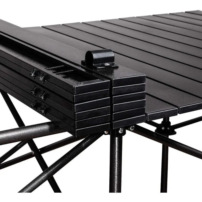 TOP Aluminum Camping Table,Easy Carry Folding Table with Storage Bag