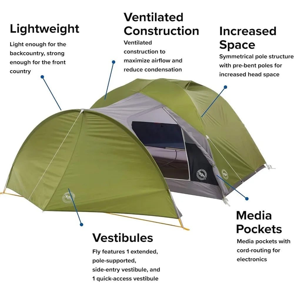 Camping Chair Camping Tent Travel Nature Hike Supplies Outdoor Awning Tents Shelters Hiking Sport  Camping 3-Person Tent