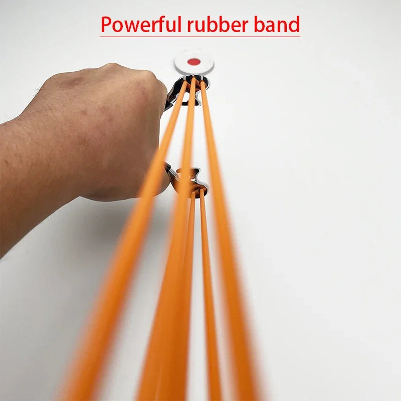 Powerful Rubber Band Metal Material Slingshot Outdoor Leisure