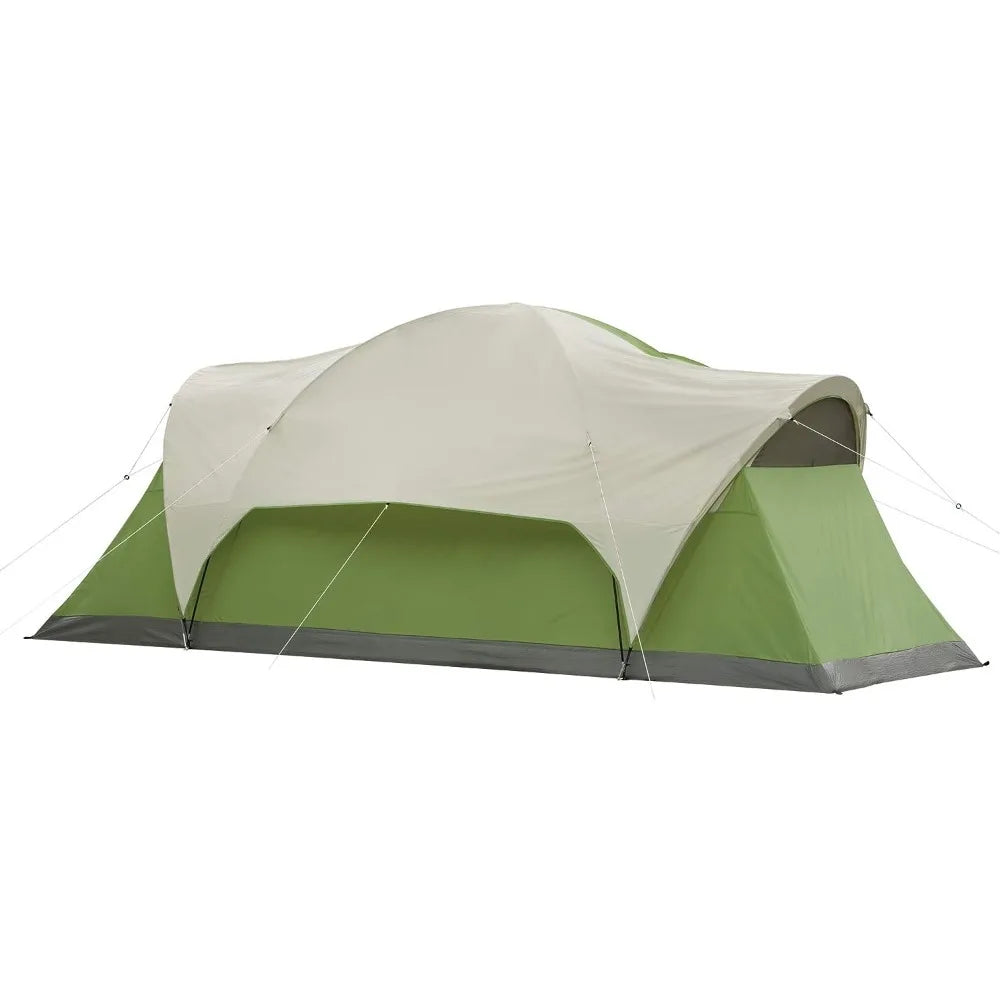 Montana Camping Tent, 6/8 Person with Carry Bag, and Spacious Interior