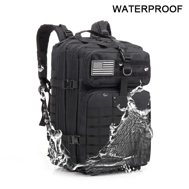 OULYLAN 50L/30L  Men Waterproof Tactical Backpack Outdoor Softback Fishing Hiking Camping Hunting Bags