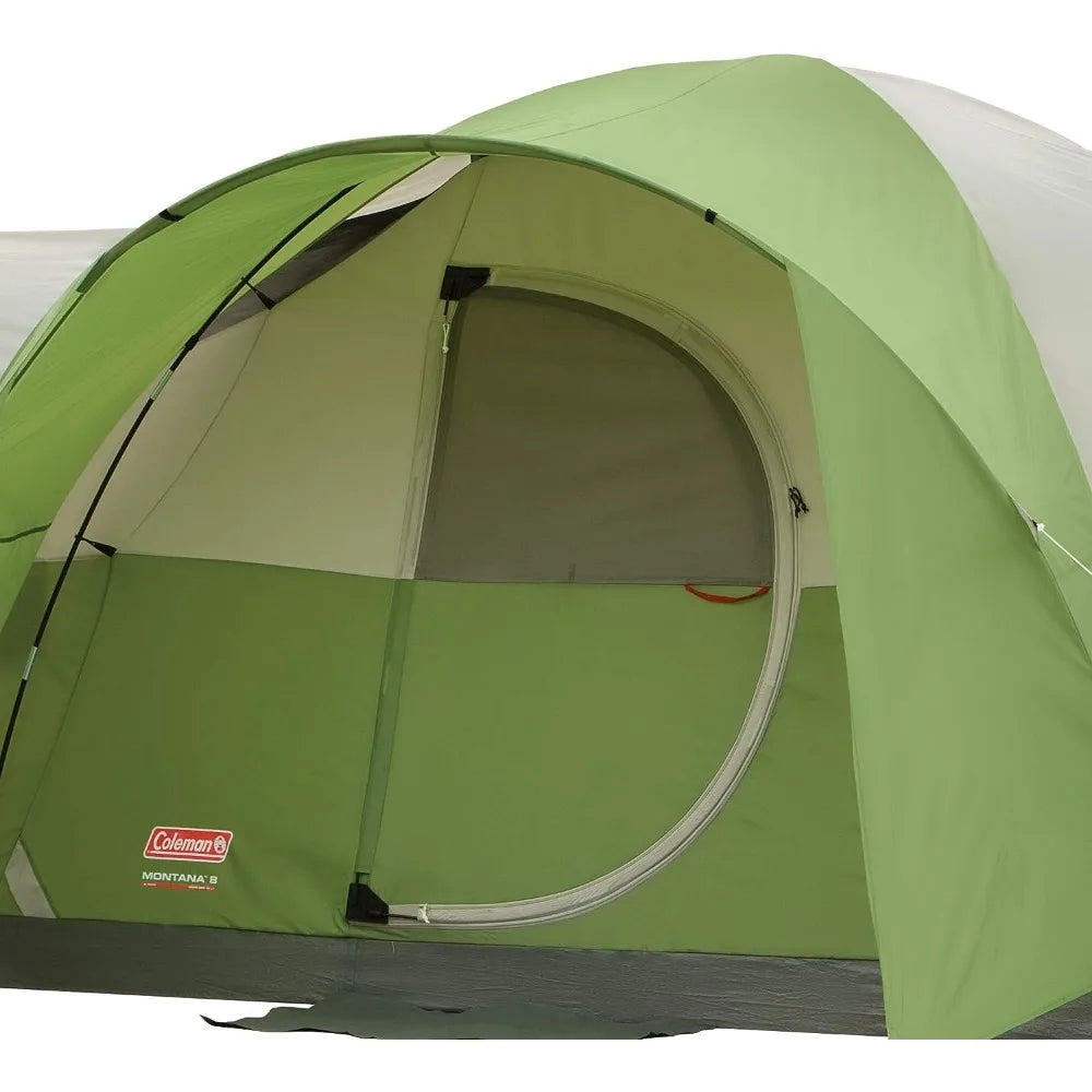 Montana Camping Tent, 6/8 Person with Carry Bag, and Spacious Interior