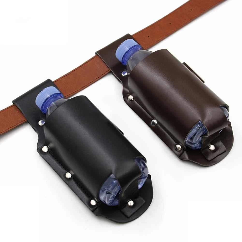 1Pcs Climbing Camping Hiking Holster Portable Bottle Waist Beer Belt Bag Handy Wine Bottles