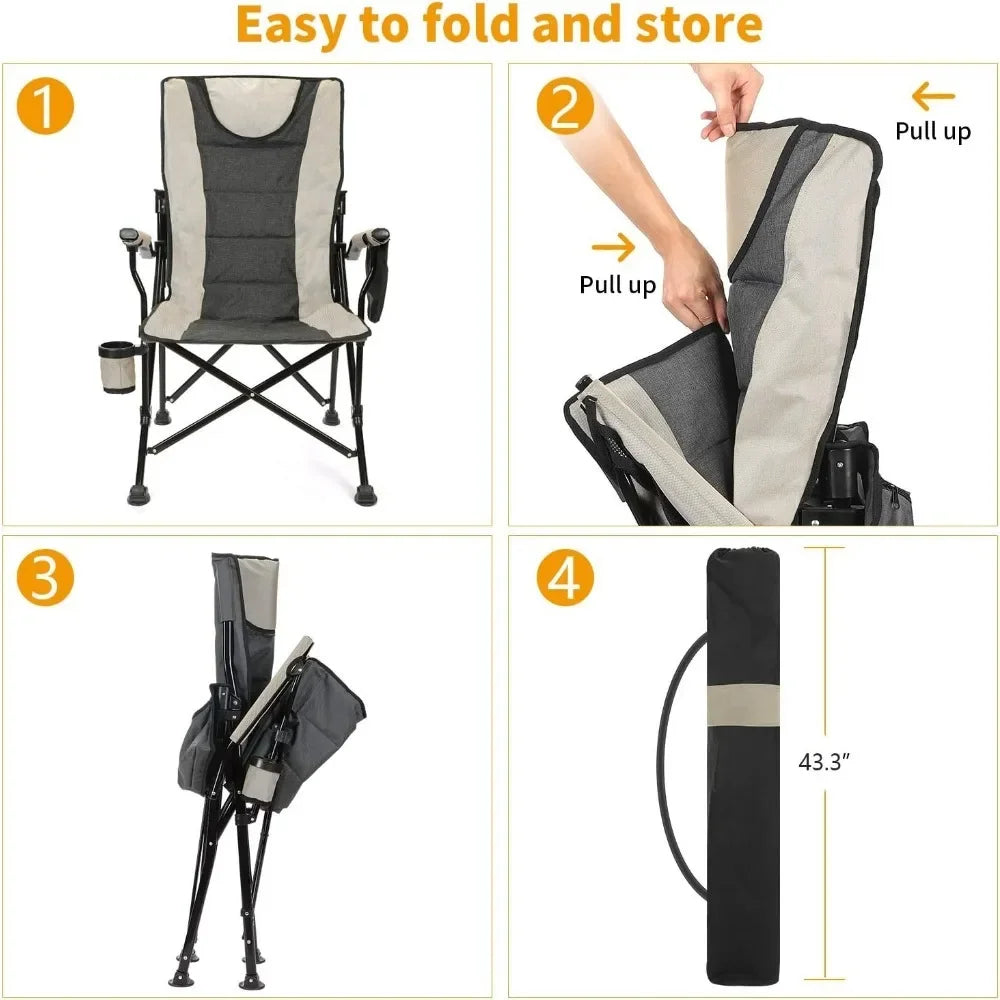 Foldable Chair Camping Chair Portable Folding Chairs