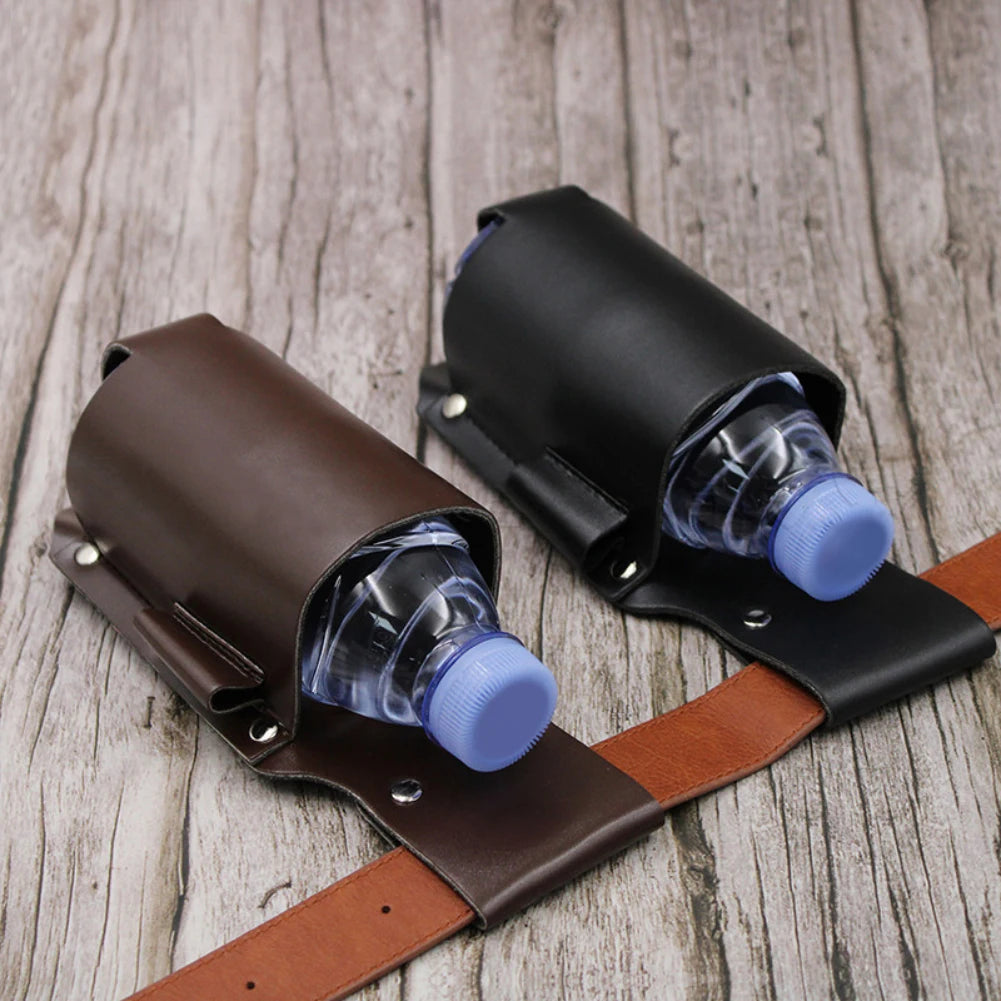 1Pcs Climbing Camping Hiking Holster Portable Bottle Waist Beer Belt Bag Handy Wine Bottles