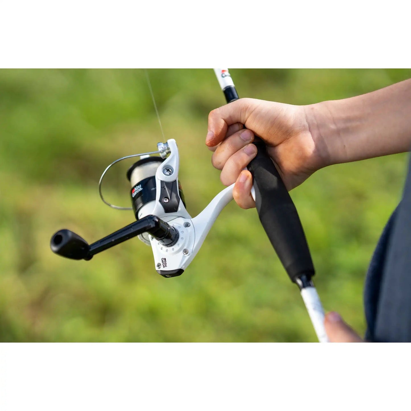 Abu Garcia 6’ Ike Dude Youth Fishing Rod and Reel Spinning Combo