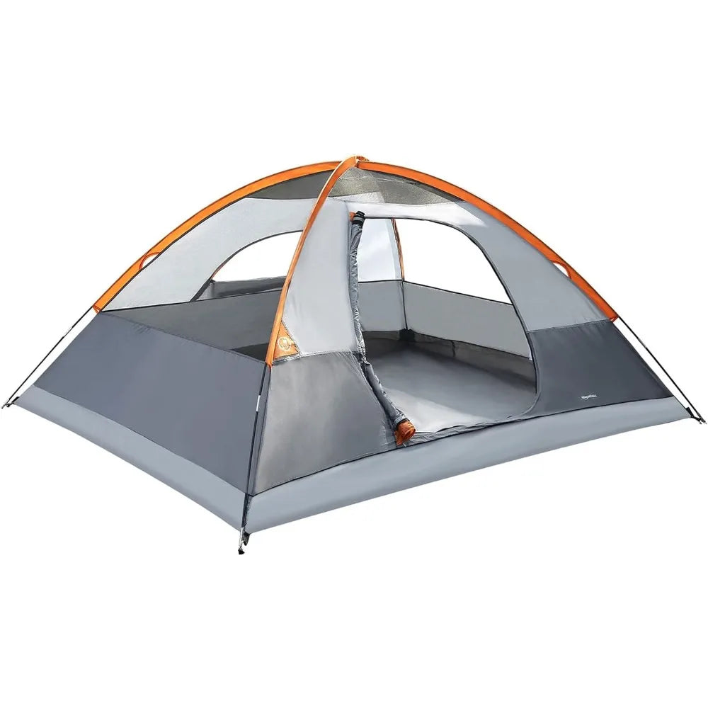 US ™ T4 Hub Tent, Easy 90 Second Set-Up, Waterproof, UV Resistant, Removable Floor, Ample Storage Options