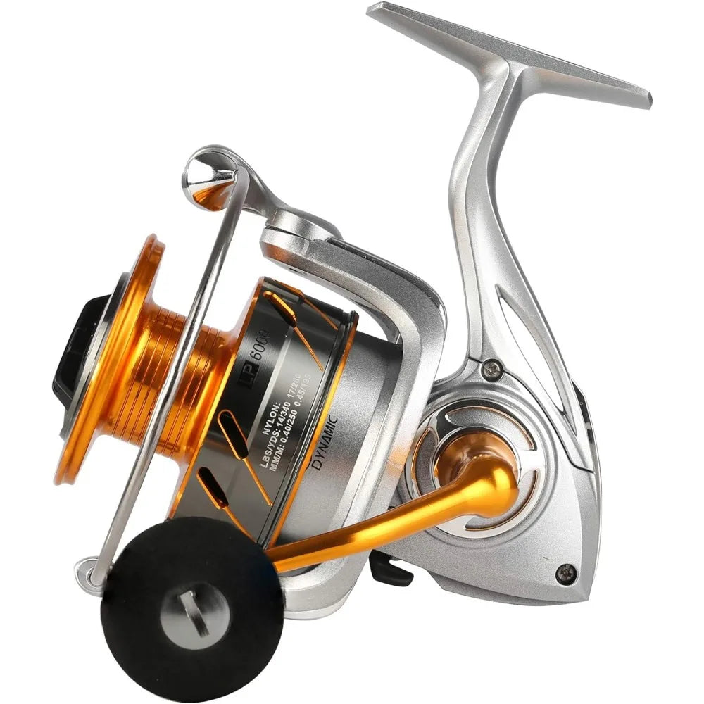 SeaKnight Rapid Saltwater Spinning Reel, 4.7:1,6.2:1 High Speed, Max Drag 33Lbs, Smooth Fresh and Saltwater