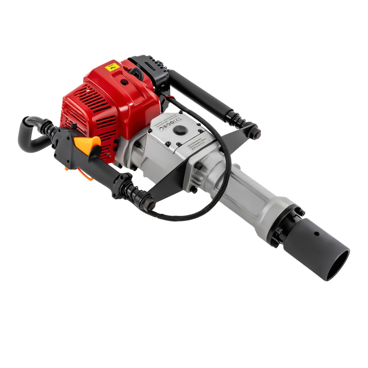 52cc Two-stroke Pile Driver with Anti-slip Handle Gardening Tool for Star Pickets and Pipe Driving