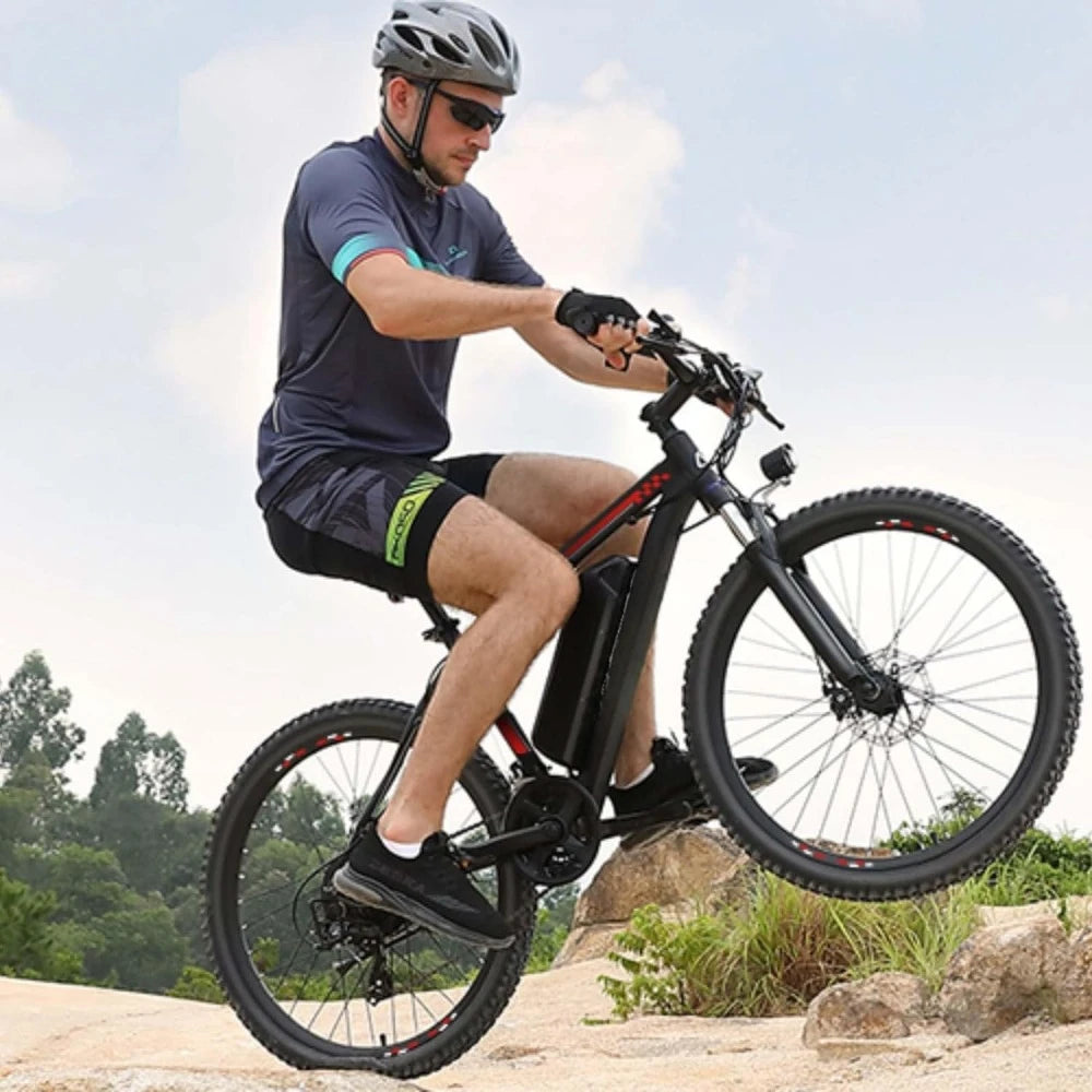 500W 26" Electric Bike for Adults, Up to 55 Miles,Electric Mountain Bike, 2.1" eMTB Tire, 21 Speed, Adults Electric Bicycle