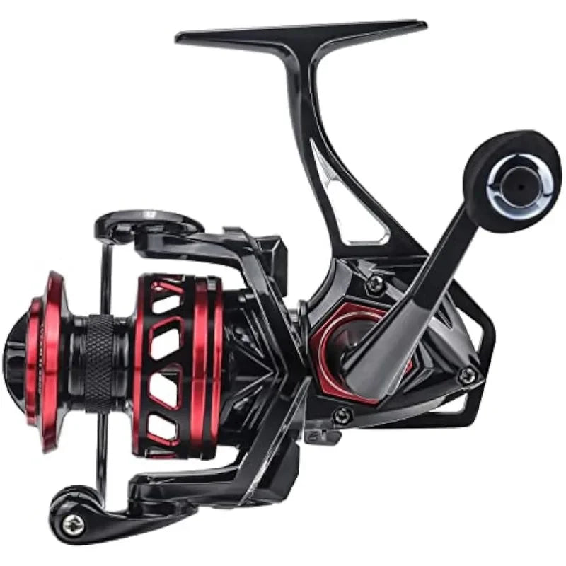 Spinning Reel, Full Metal Body, Max Drag 44LB, 9+1 Shielded BB Ultra Smooth Powerful Saltwater Freshwater Fishing Reels