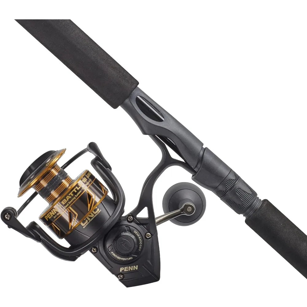 Battle III Spinning Reel and Fishing Rod Combo