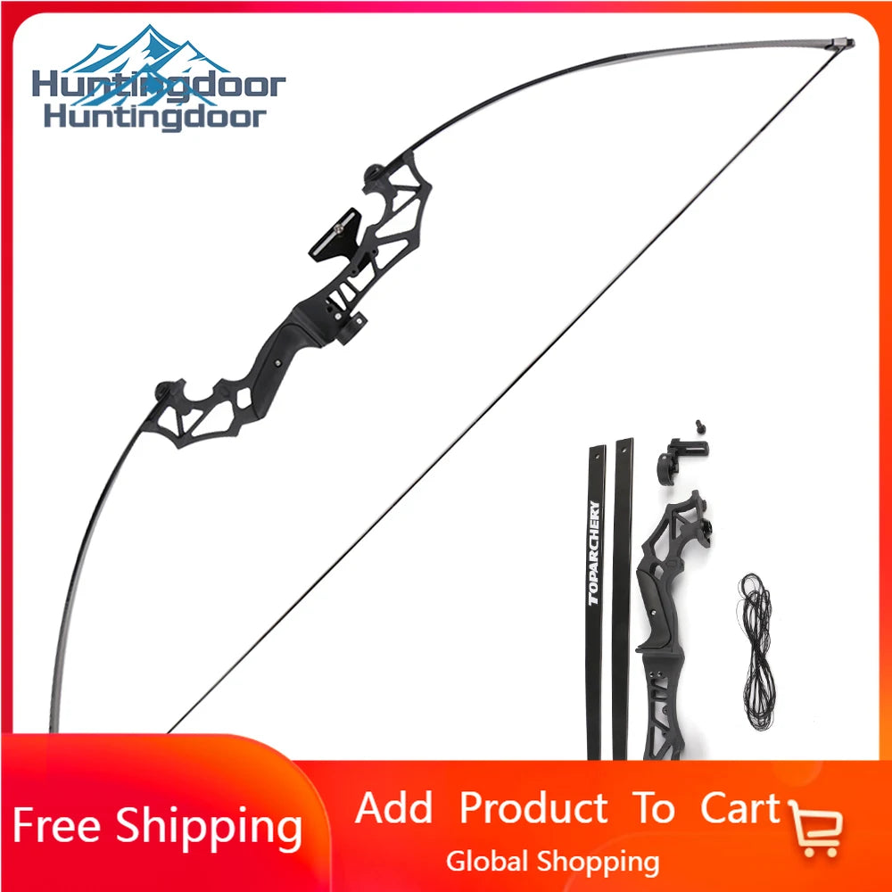 Archery recurve bow Hunting Take Down Bow 40lbs Bow for Outdoor Fishing Shooting Right Hand