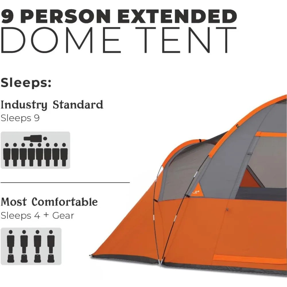 Tents for Family Camping, Hiking and Backpacking Dome Camp Tents